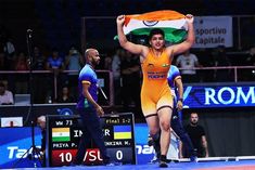 ritika and priya won gold medals in cadet world wrestling championship