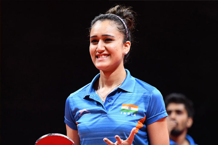 india take 2 0 lead over south africa in table tennis manika batra wins