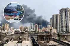 massive fire broke out in studio in andheri 1 dead