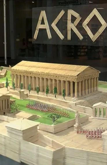 toothpick sculptures