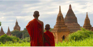 myanmar, pagodas, kingdom, pagan, buddhism, temples, burmese, burma, thanaka, magic