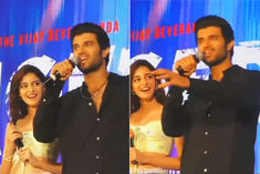 Fans became uncontrollable after seeing Vijay Deverakonda speaking Hindi, video went viral