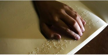 braille, blind, shorthand, abbreviated, contracted version