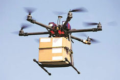 Private companies can use drones for delivery