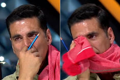 Akshay Kumar wept bitterly during the promotion of Raksha Bandhan video surfaced