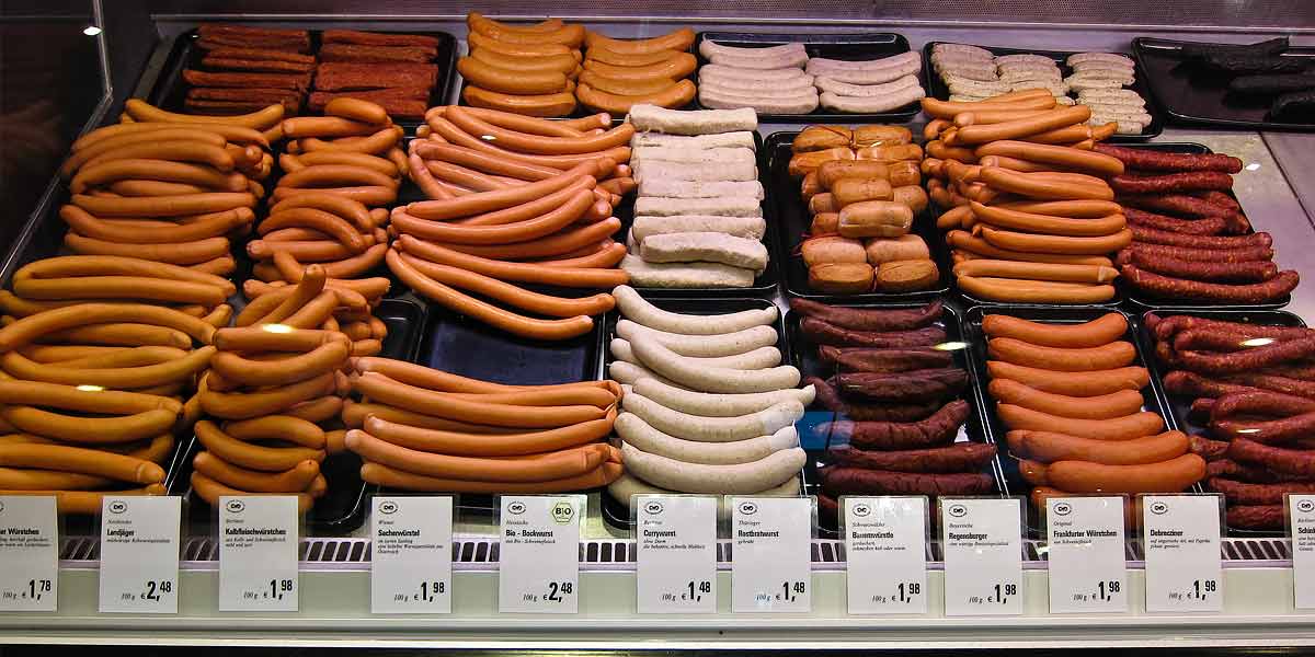 Types of deals german sausage