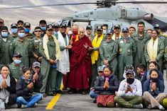 Dalai Lama on Leh-Ladakh tour