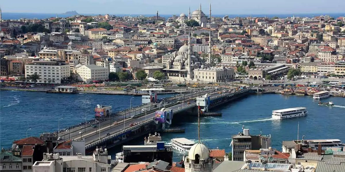 Leonardo da Vinci, Golden Horn, Sultan Beyazid II, turkey, Galata Bridge