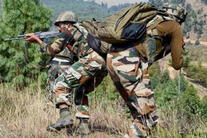 firing on nagaland border two assam rifles personnel injured in clash