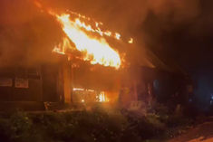 Fire breakouts in Baramulla