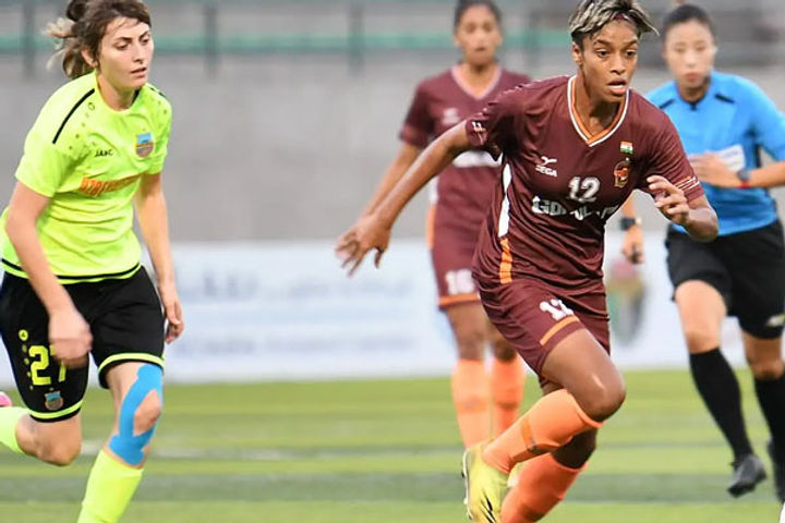 Manisha Kalyan Becomes First Indian To Play UEFA Women's Champions League For Apollon Ladies FC Manisha Kalyan Becomes First Indian To Play UEFA Women's Champions League For Apollon Ladies FC