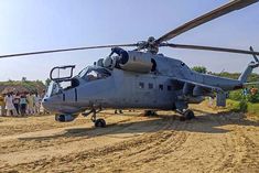 emergency landing of army helicopter in hanumangarh