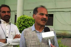 Adhir attacked Modi said that crying for Ghulam in Rajya Sabha was a gimmick