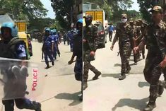 tension due to announcement of ganesh worship at idgah ground hearing in supreme court about 1600 po