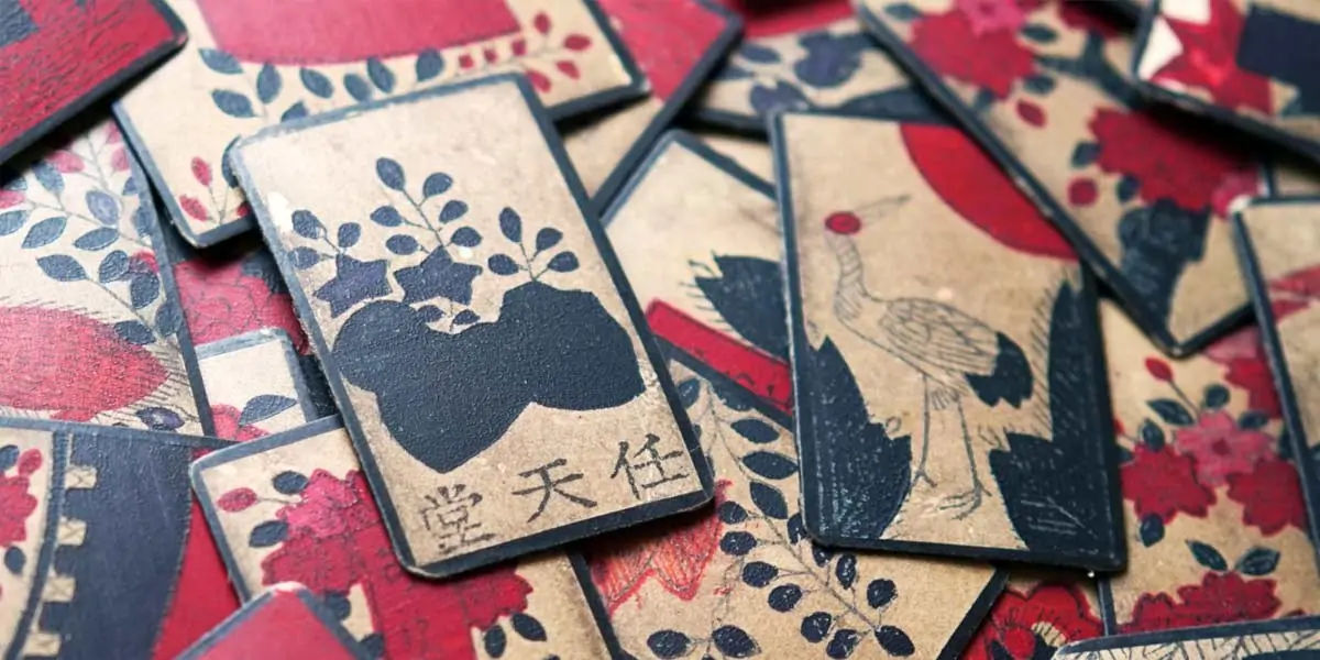 Nintendo, manufacture, handmade, hanafuda playing cards, Disney characters, Gunpei Yokoi