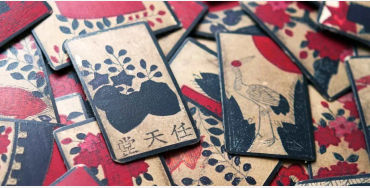 Nintendo, manufacture, handmade, hanafuda playing cards, Disney characters, Gunpei Yokoi