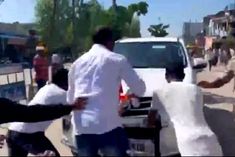 Congress Supporters Attempted To Block The Route Of Nirmala Sitharaman In Kamareddy