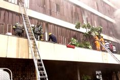 Massive Fire Broke Out In A Hotel In Lucknow Hazratganj