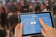 The boom in the service sector the highest number of jobs were found in 14 years