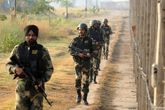 Pakistani Rangers Open Fire At BSF Along International Border In Arnia Sector Jammu