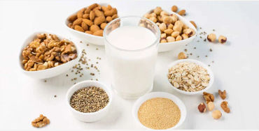 milk, substitute, plant milk, vegan, soya milk, coconut milk, almond milk