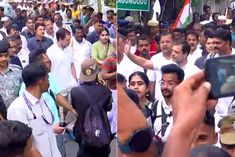 Bharat Jodo Yatra reached Mulugumudu 119 leaders including Rahul were named Bharat Yatri