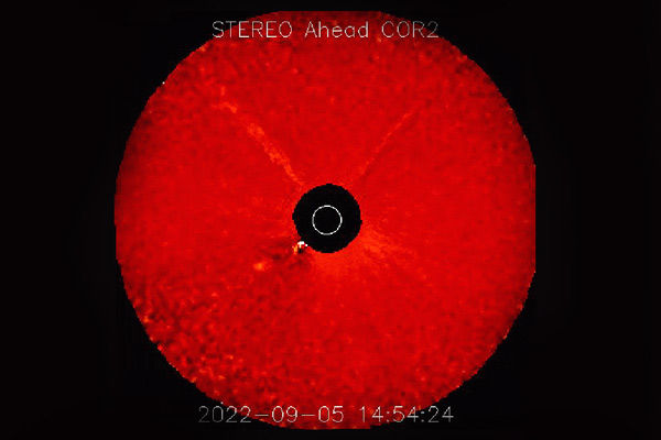 Sunspot plasma explosion in the Sun, Venus hit
