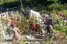 bus fell into a ditch in poonch 11 people died financial assistance of 5 5 lakhs to the families of 