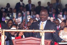 william ruto sworn in as president of kenya defeats raila odinga
