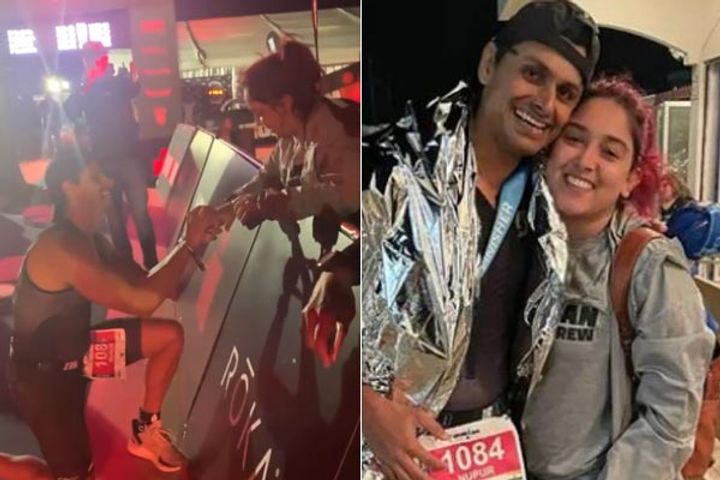 boyfriend proposed to aamir khans daughter ira in a filmy style