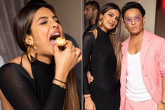 Priyanka Chopra enjoys desi golgappa abroad, video of New York event goes viral