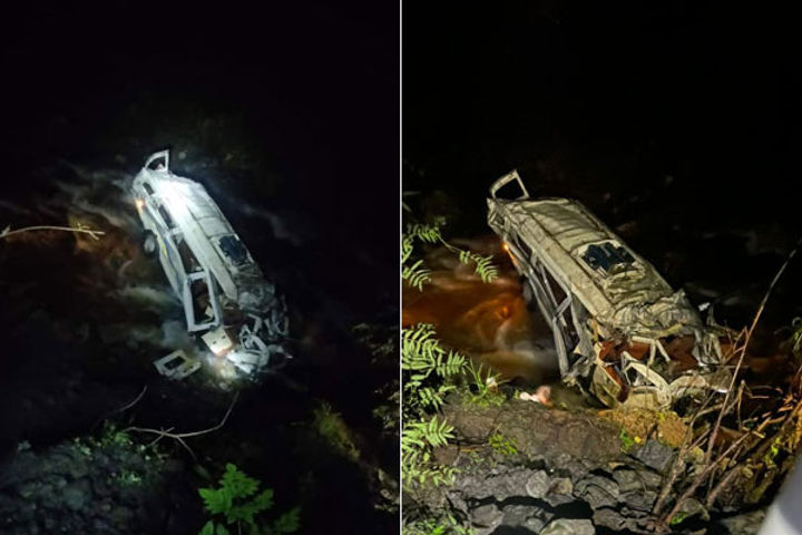 Traveler bus falls into a ditch in Kullu 7 killed and 10 injured Traveler bus falls into a ditch in Kullu 7 killed and 10 injured