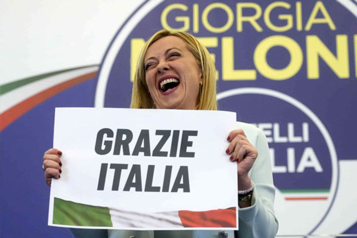 Giorgia Meloni to be Italys first female prime minister Giorgia Meloni to be Italys first female prime minister
