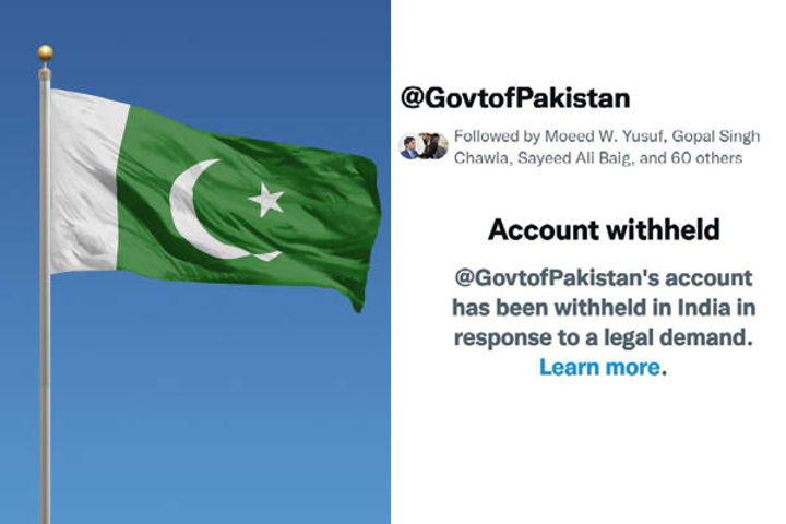 India again closed Pakistans account by telling twitter