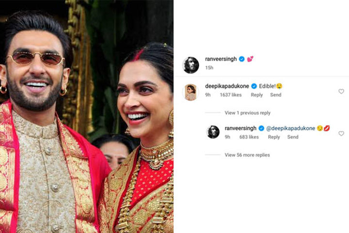 Ranveer Singh and Deepika Padukone