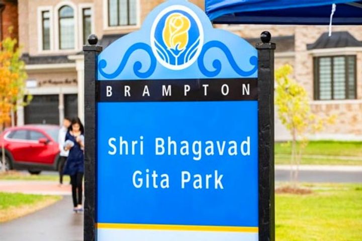 demolition in canadas bhagavad gita park