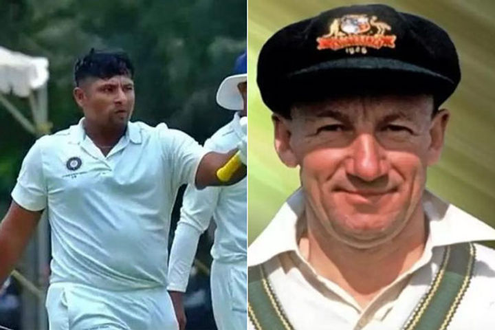 Sarfaraz Khan overtakes Don Bradman in this case