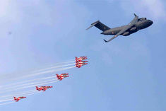 air show will be organized today on the occasion of air force day president and defense minister wil