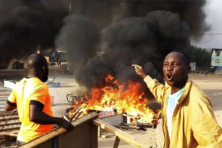 at least 60 people killed during demonstrations in two cities of chad