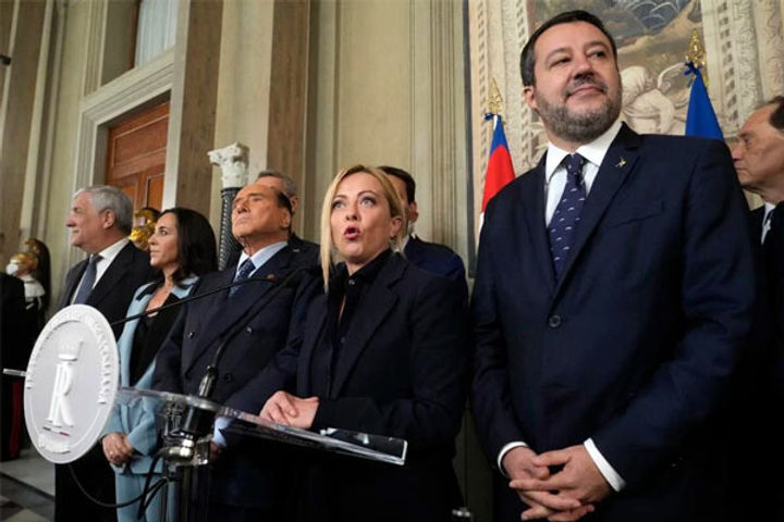 giorgia meloni became the first female prime minister of italy