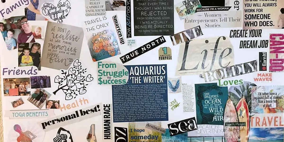 vision board, visualization, theory of relativity, manifestation