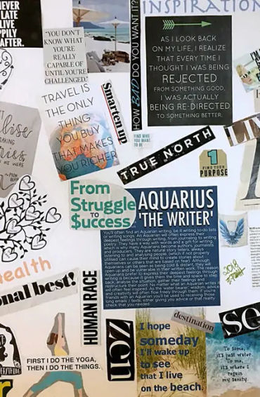 vision board, visualization, theory of relativity, manifestation