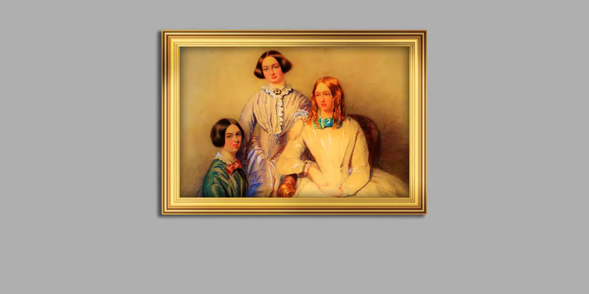 Bronte, sisters, Bronte sisters, Charlotte, Emily, Pensionnat Héger, Brussels, Belgium, liter