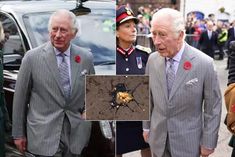 eggs were thrown at britains king charles iii the police took away the accuseds hands and feet