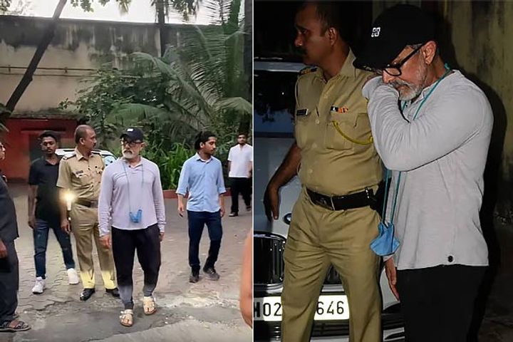 Aamir Khan seen in white beard, difficult to recognize in new look