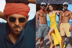 First look out of Shahzada Karthik Aryan seen doing strong action