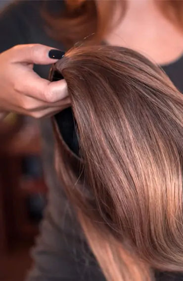 extensions, hair, clip