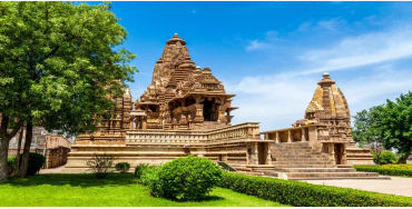 Khajuraho, city, india, temples
