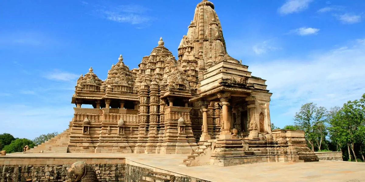 Khajuraho, city, india, temples
