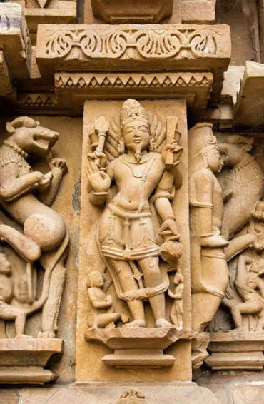 Khajuraho, city, india, temples